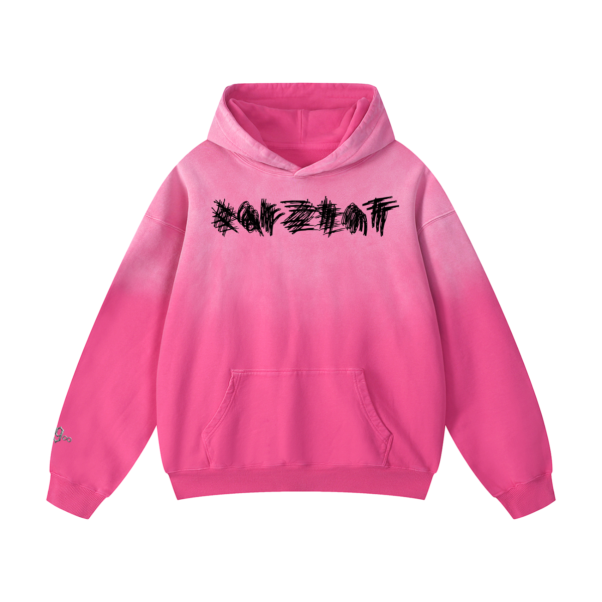 BarZEnT (Courage) - Heavyweight Sunfade Oversized Hoodie